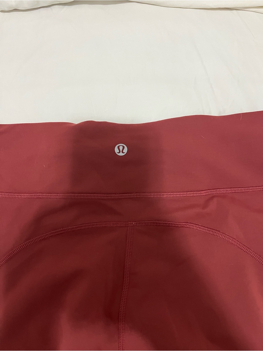 lululemon athletica women Deep Red Performance leggings